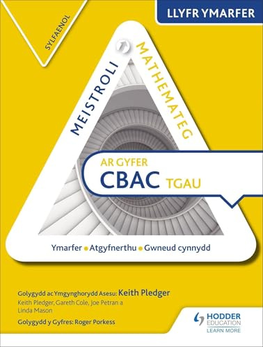 Meistroli Mathemateg CBAC TGAU Llyr Ymarfer: Sylfaenol (Mastering Mathematics for WJEC GCSE Practice Book: Foundation Welsh-language edition)