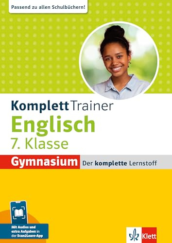 Klett KomplettTrainer Gymnasium Englisch 7. Klasse: Der komplette Lernstoff mit Scan2Learn-App