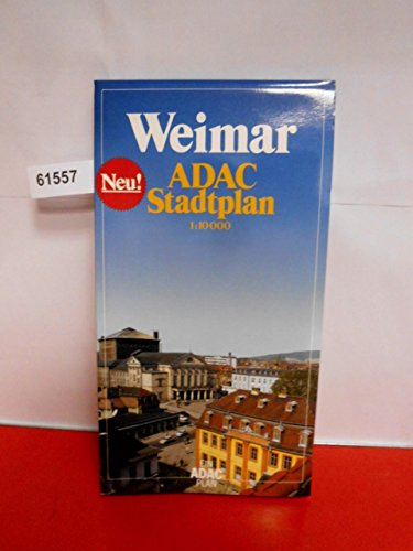 ADAC Stadtplan Weimar: Mit Citypl. Mit Postleitzahlen. Mit großer Umgebungskte.