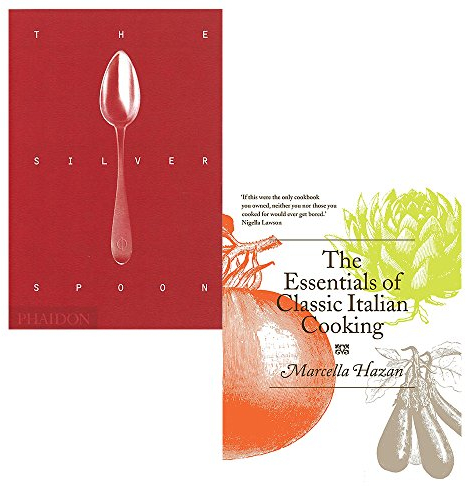 Silver spoon cookbook and essentials of classic italian cooking 2 books collection set