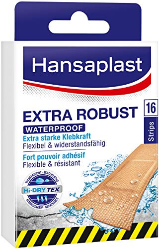 Hansaplast Extra Robust 16STR Pflaster, 1er Pack (1 x 16 Stück)