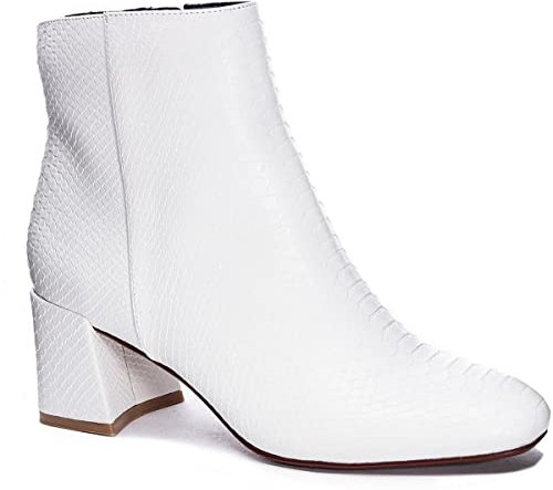 Chinese Laundry Women's DARIA Ankle Boot, White, 8 UK