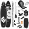 FitEngine SUP Allrounder 10' - 305 cm | Umfangreiches Stand-up-Paddle-Board Set inkl. Drybag, Handyhülle und Co. | Drop-Stitch Qualität von der Deutschen SUP Marke