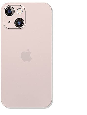 JWXNO Custodia Morbida Trasparente Opaca per iPhone 13 12 Mini 11 PRO Max X XS XR 7 8 Plus SE2 Cover Posteriore Rigida Trasparente, Rosa, per iPhone 11 PRO