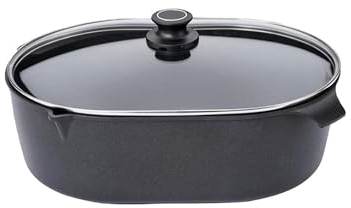 Set Original Gundel GUSS BRÄTER mit Deckel Gigante klein, 32 x 22 x 12,5 cm Gussbräter