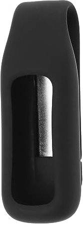 Create idea Clip-Halter Kompatibel mit Fitbit Charge 5 Fitness-Tracker, Taschenclip Clip-Halterung Ersatz, Tragbare Schutzhülle aus Weichem Silikon, Schwarz