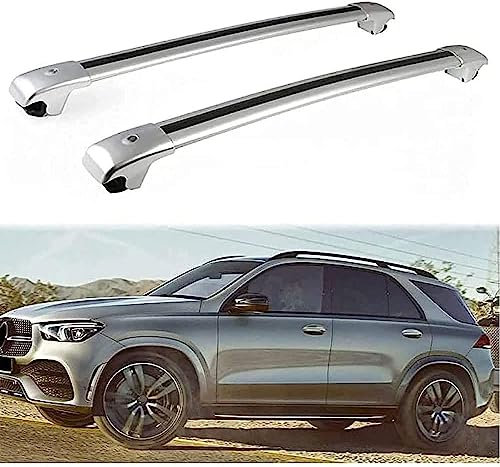 DdaiXQ 2 Stück Auto Dachträger für Benz V167 GLE 2019-2020, Dachreling Rack Gepäck Querträger Relingträger Gepäckablage Dachgepäckträger