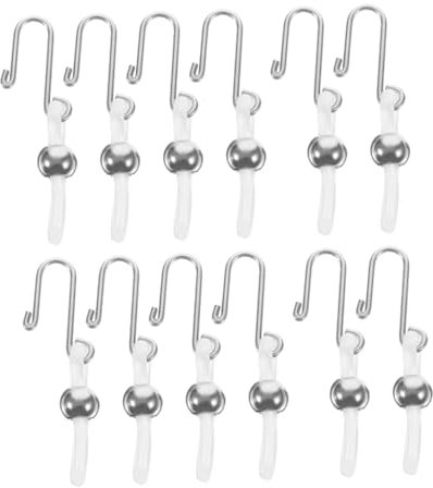 KONTONTY 20st Anti-reißverschluss-schiebeschnalle Mini-karabiner Reißverschluss-ersatz Reißverschluss-reparaturset Reißverschlussstopper Knopfverlängerungen Zip-tags Schlösser Kieselgel