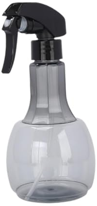 Gcljlmy Pulverizador a presión manual, botella de agua para rociar plantas, riego de jardín, limpieza del hogar (400 ml, gris)
