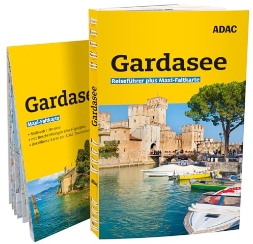 ADAC Reiseführer plus Gardasee: mit Verona, Brescia, Trento Mit Maxi-Faltkarte und praktischer Spiralbindung