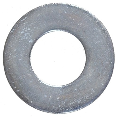 Hillman 50 Pcs Galvanized Flat Washers (1/2) | USS Flat Washers for Bolts, Nuts & Screws | Corrosion-Resistant Steel Hardware for Wood, Metal, Construction & Outdoor Fastening