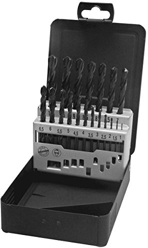 Proteco-Werkzeug® Metall Spiralbohrer Satz in Industriekassette HSS-R, 19-tlg. Bohrersatz