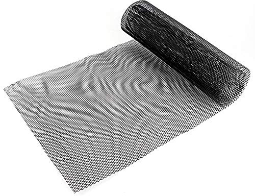 Honeycomb Hex Mesh, 3 x 6 mm Aluminiumlegering Bilgaller Mesh Blad Grill Kropp Stötfångare Rhombic Grill Universal