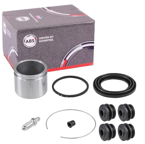 A.B.S. Reparatursatz, Bremssattel 57323 Kompatibel mit: SUZUKI JIMNY Geländewagen geschlossen | ABS Reparatursatz mit Kolben Bremssattel Vorderachse Rep.-Satz | 57323