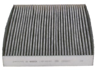 Bosch R5607 Activated Carbon Cabin Filter, Replacement Filter - Against Unpleasant Smells, Pollen and Dust for Cleaner Air Inside the Vehicle