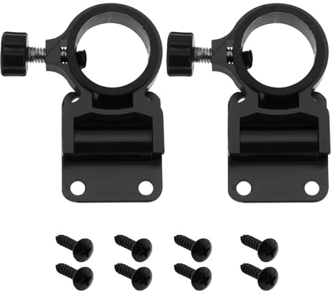 ECSiNG 2 STÜCKE Angeln Regenschirm Halter Aluminiumlegierung Boot Rod Halter Halterung Stecker für Outdoor Angeln Stuhl Angeln Box Pole-Fishing Plattform