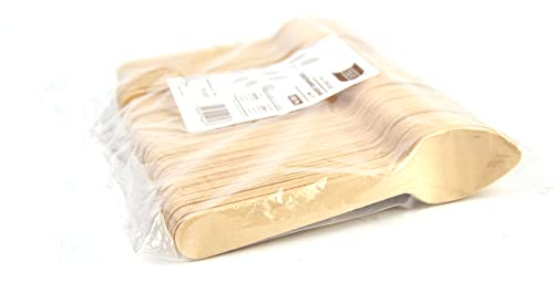 100 cucharas de madera de 11 cm ideal para ratones, dulces, pasteles, aperitivos de arroz, espelta y platos Gourmet