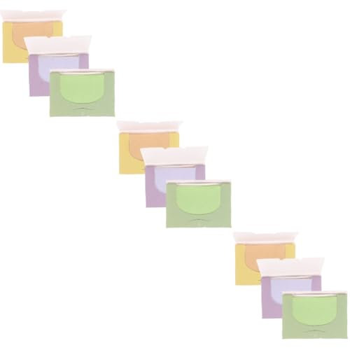 MAGICLULU 3 Sets Öl-orbing-blätter Für Das Gesicht Gesichtsöl-kontrollpapier Make-up-öl-absorbierendes Papier Tragbare Öl-absorbierende Blätter Gesichtsöl-blotting-blätter Für Frauen
