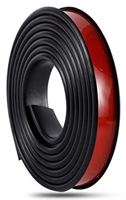 Flexible, selbstklebende U-Kanal-Kantenleiste für Schrank, Sperrholz, Tisch, Abziehen und Aufkleben, C-Kanalleiste, 8 m, Schwarz, 12 mm