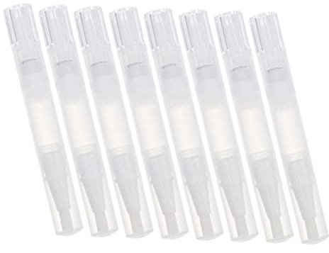 Mikinona Accessori Per Nail Art 8 Penne Per Per Cuticole Tubetti Vuoti Per Per Unghie Penne Per Lucidalabbra Per Professionisti