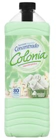 Suavizante ropa Colonia Bosque Verde concentrado Botella 80 lavados (2 L) Pack 2