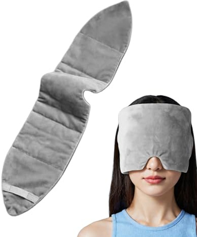 Gewichtete Augenmaske - Lichtundurchlässige Augenpads Für Flugreisen - Sanfter Druck Schlafhilfe Für Entspannung Zuhause Reisen Büro Urlaub Unisex Kinder