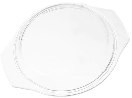 DOITOOL Microwave Glass Cover Heat-resistant Lid Vents for Food Splatter Protection Suitable for Ceramic Plates and Bowls Dishwasher Safe