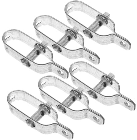 BIUDECO 6 pièces Tendeurs Câble Métallique Robustes Tendeurs Fil pour Tension de Corde Accessoires de Serrage Lourds pour Usage Domestique et Jardin