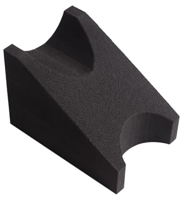 F Fityle Almohada de soporte para mástil de guitarra, compacta, de 2, multiusos, soporte para mástil de guitarra, herramienta de ajuste para violines, Espuma