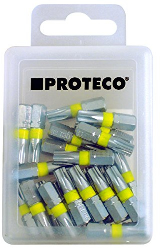 Proteco-Werkzeug 25 x Profi Bit Bits Bitsatz Torx 40 C6 3 x 25 mm