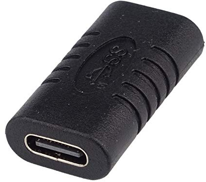 PremiumCord koppling USB-C 3.2 Gen1 F/F, Super Speed 5 Gbps, USB 3.2 typ C-uttag till hona, färg svart