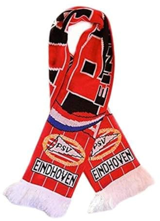PSV Eindhoven Schal, Fußball-Fan-Schal, Premium-Acryl-Strick