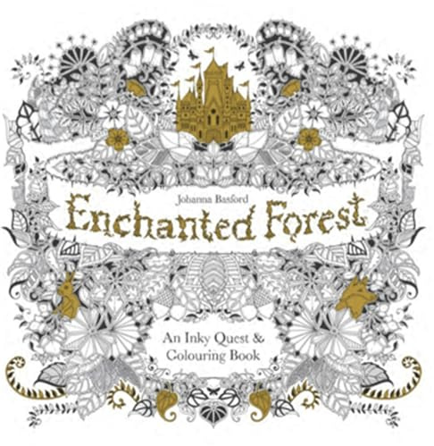 Enchanted Forest: An Inky Quest & Colouring Book: 1