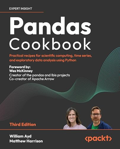 Pandas Cookbook: Practical recipes for scientific computing, time series, and exploratory data analysis using Python