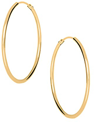 My Gold Damen Ohrringe 333/585 Gelbgold Creolen Ø 30mm Paloma Blanca | 8/14 Karat, Gold, Echtes Gold