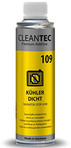 CleanTEC 109 Kühlerdicht Additiv 300ml | Dichtet schnell Lecks, Schützt und schmiert, Für Auto LKW, Kühlerdichtmittel Leckstop