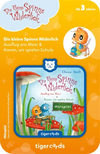 tigermedia tigercard Die kleine Spinne Widerlich Meer Schule Kinder Geschichten Ausflug Autofahrten tigerbox Hörbox Boombox Hörspiel Hörbuch Musik