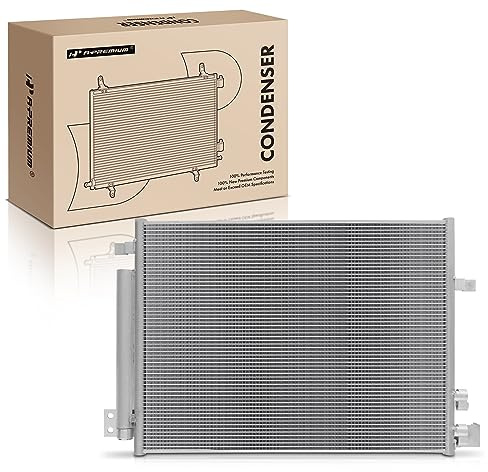 A-Premium Air Conditioning A/C Condenser Compatible with Hyundai Santa Fe 2013-2018, Santa Fe Sport 2013-2018, Santa Fe XL 2019, 2.4L 3.3L