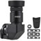 Irfora Viseur d'appareil photo à angle droit avec 10 adaptateurs de montage pour appareil photo reflex numérique Canon Nikon Pentax Olympus Leica Fujifilm