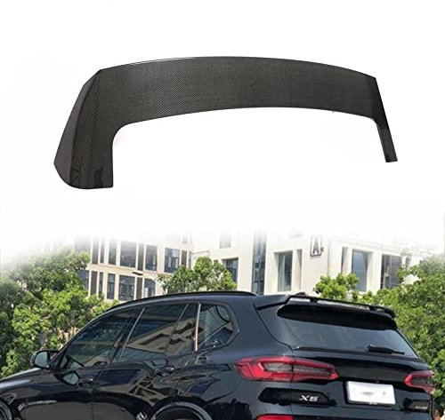 WOHOOD Accesorios ala del Alerón del Techo Trasero del Coche ABS Plástico Puerta Trasera Ventana Solapa Embellecedor Tapa del Maletero Superior Divisor Labio para B&M&W X5 G05 2019-2022