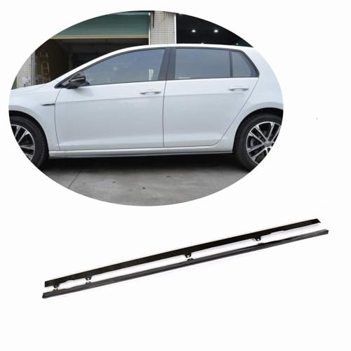 THOMIX Auto Seitenschweller für VW Golf 7 7.5 MK7 R R-LINE 2017 2018, Seitenschweller Splitter Lip Winglet Diffusor, Auto Seitenrock, Trittbretter Seitenschweller, Auto Zubehör