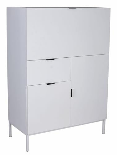 HMB406 Palazzo Skandi Secrétaire pliant Blanc 80 cm