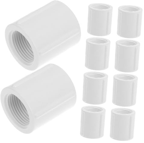 ORFOFE 10pezzi Raccordi Per Pvc Adattatori Per Riutilizzabili Per Flessibile Facile Installazione e