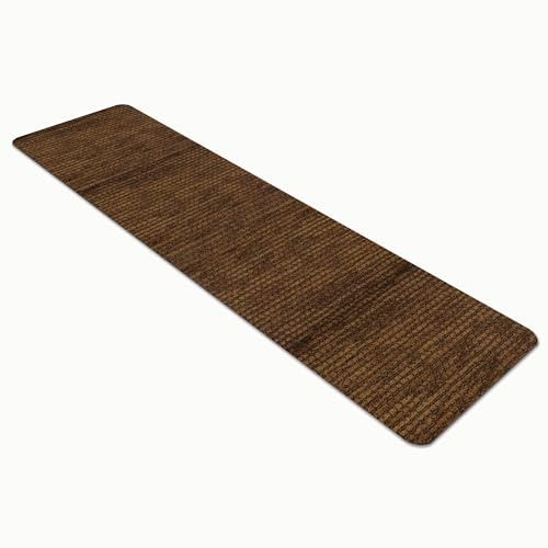 Comart - Tappeto Cucina Nancy - 50x230cm Marrone Sc - Passatoia Antiscivolo