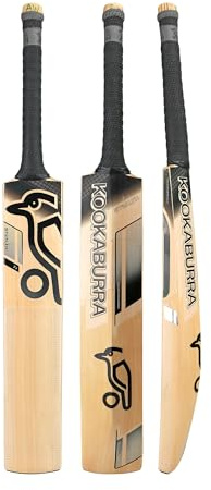 Kookaburra Stealth 7.1 Cricket Bat-Size 3, Mazza Junior Gioventù Unisex, Nero