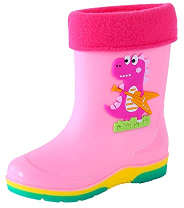 Stivaletti Pioggia Bambina Stivali Pioggia Bambina Scarpe Stivaletto Bimba Gomma Invernali Bambino Neri Doposci Da 35 31 Bimbo In 23 Ragazza 26/27 Mediano 33 28 Copri Bambini 30 Imbottiti 29 Di Moda