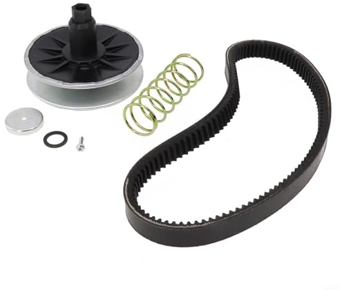 Yelvera Kit de polea para transmisión CVT en tractores de césped serie 100 para D105 E100 X105 X106 GT79244 MIA12482