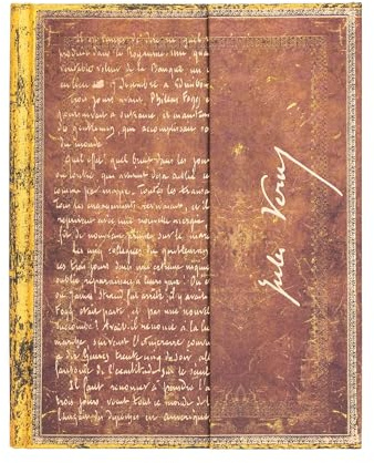Verne, Around the World Lined Hardcover Journal