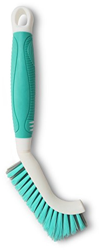 Fuller Brush Tile and Grout Brush with Comfort Grip – Heavy-Duty Scrub Brush for Deep Cleaning Tile, Grout & Corners – Non-Slip Rubber Grip (for Tile & Grout)