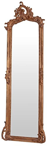 Barockspiegel Spiegel Antik Gold Wandspiegel Barock Hallenspiegel 180x55 cm cat208a Palazzo Exclusiv